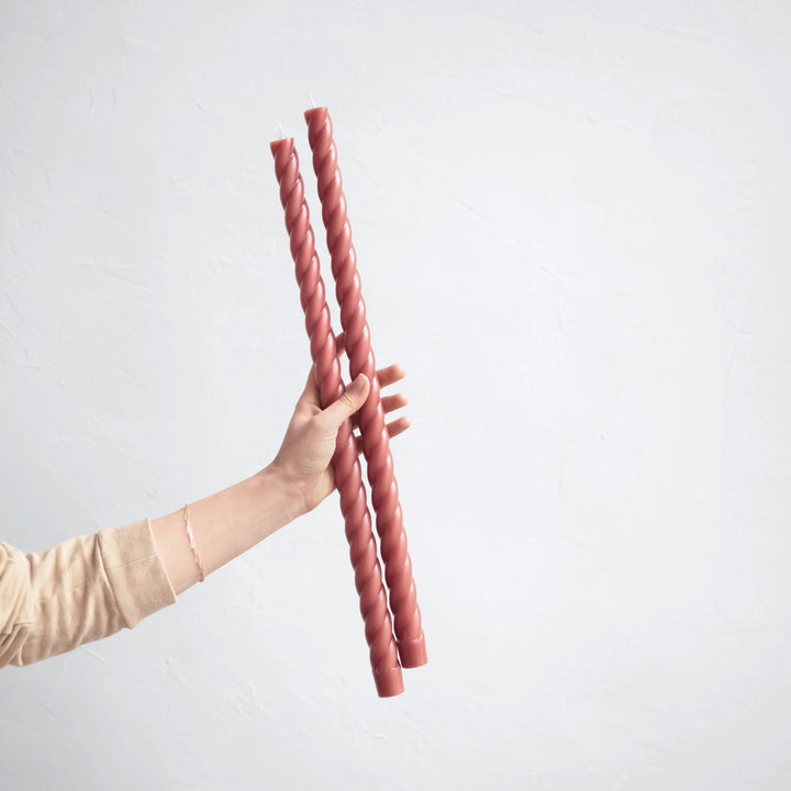 Fancy Taper Candles 10"