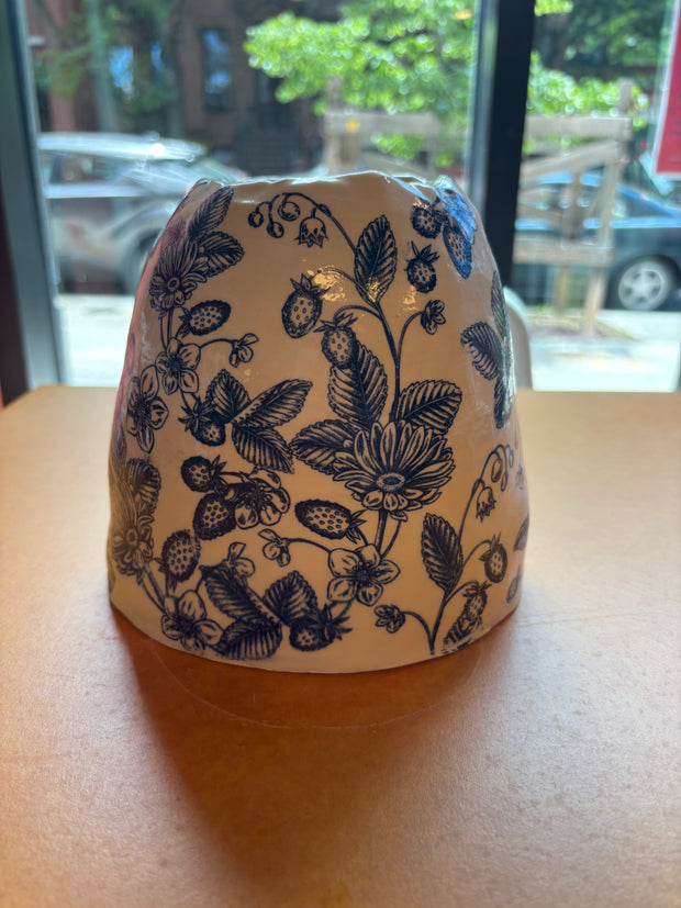 Hive Vase KT WELLS Red Interior