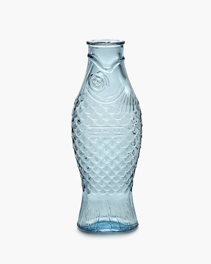 Bottle Blue Fish & Fish