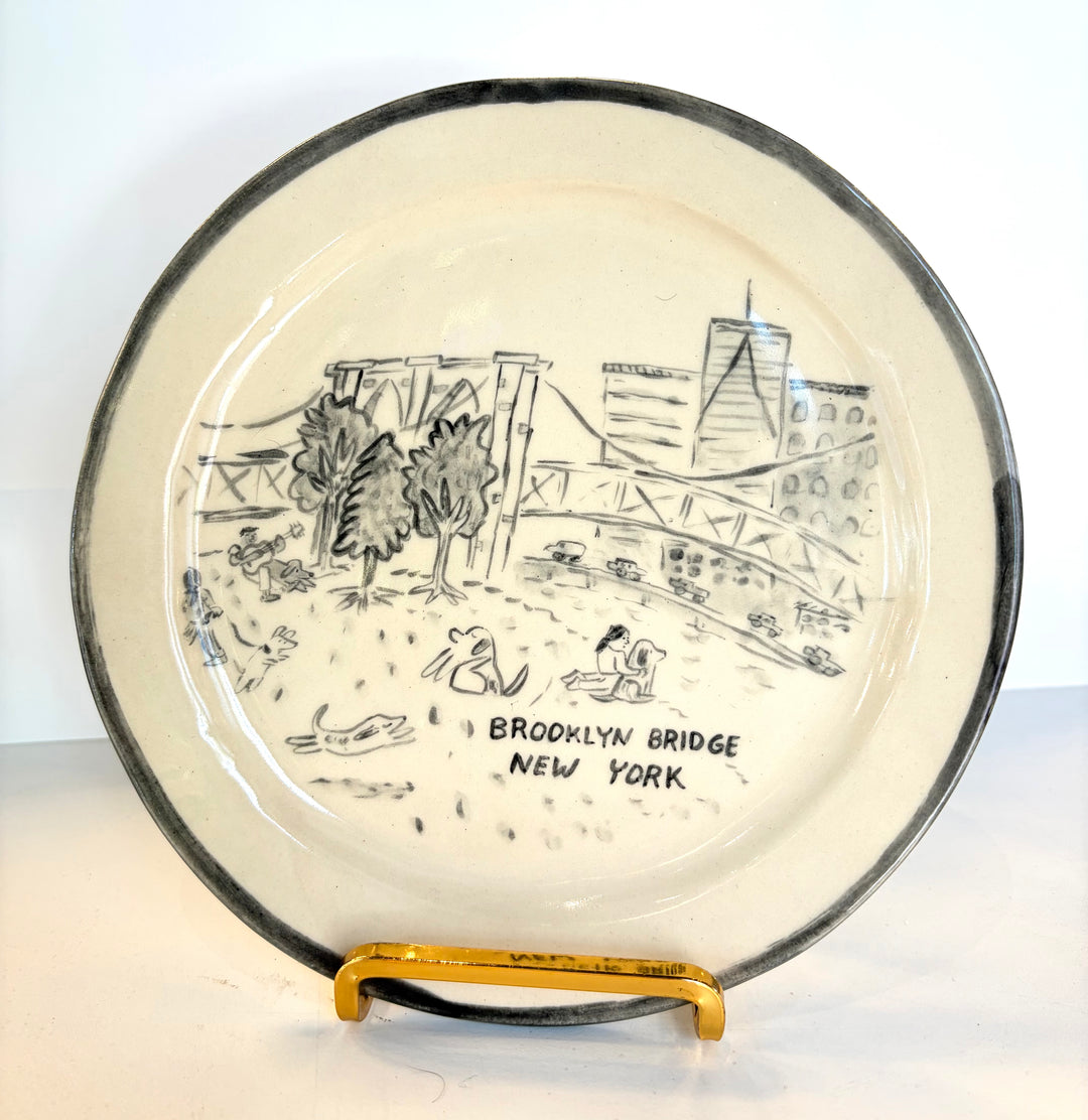 NYC Ceramic Souvenir Plates