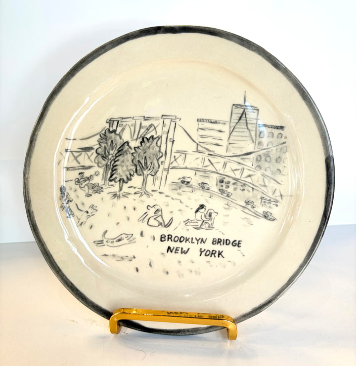 NYC Ceramic Souvenir Plates
