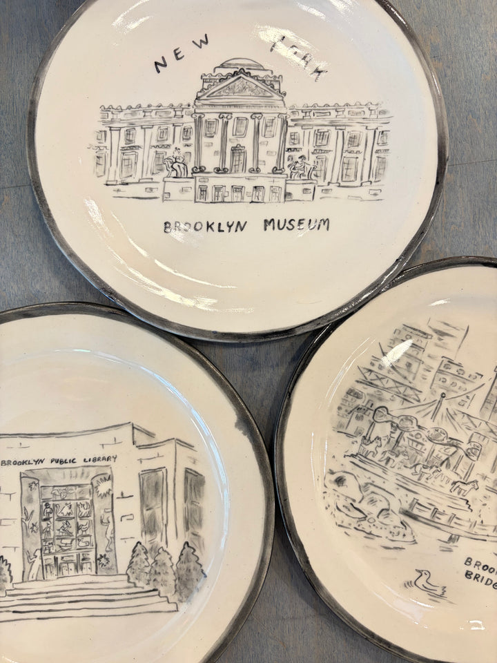 NYC Ceramic Souvenir Plates