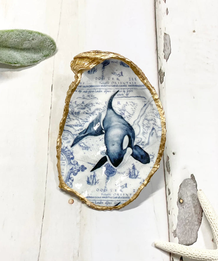 Orca Oyster Trinket Dish