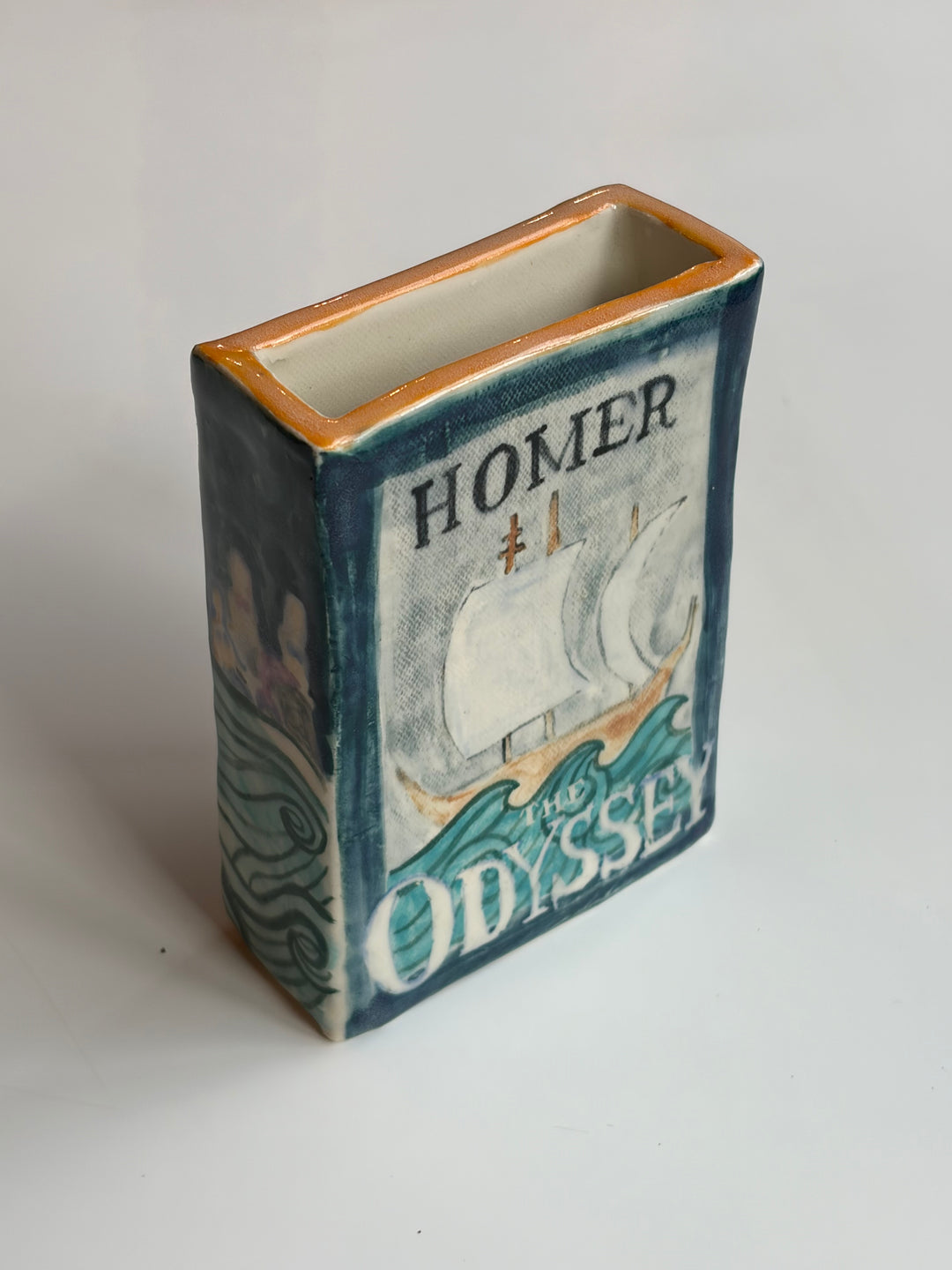 The Odyssey Book Vase