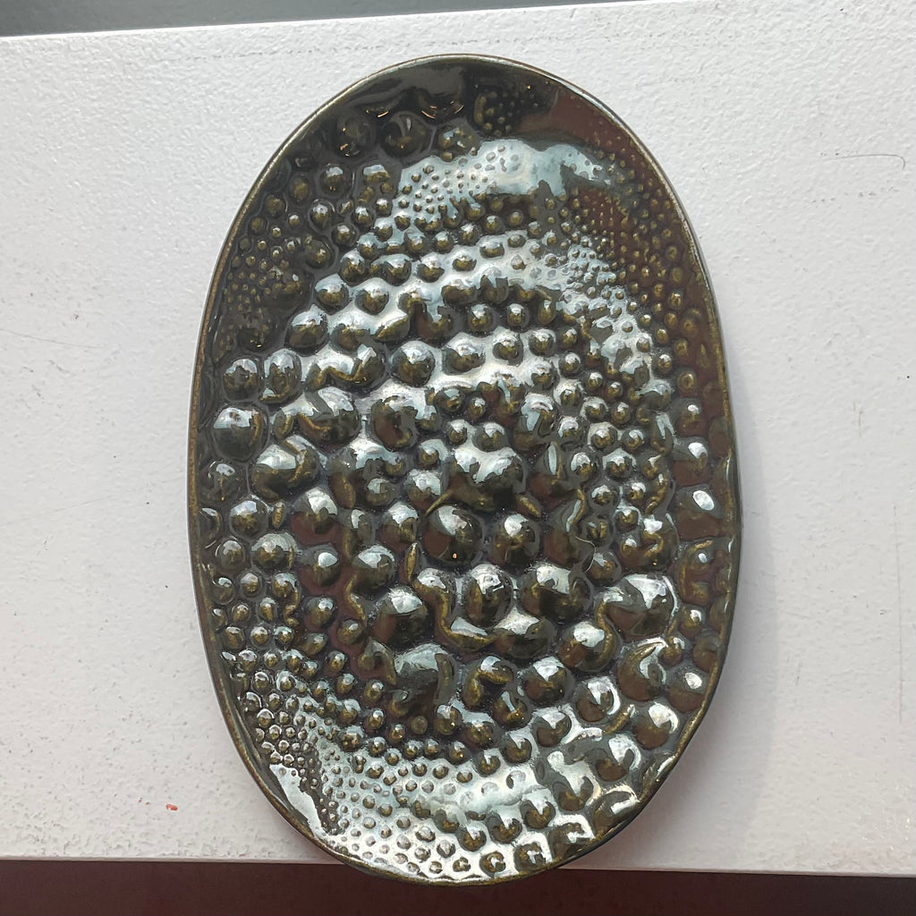 Bubble Oval Dish Glossy