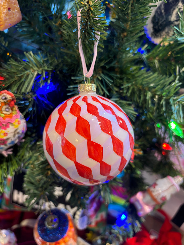 Abstract Ball Ornaments