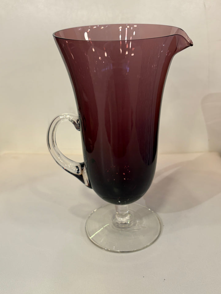 Vintage Plum Glassware Set