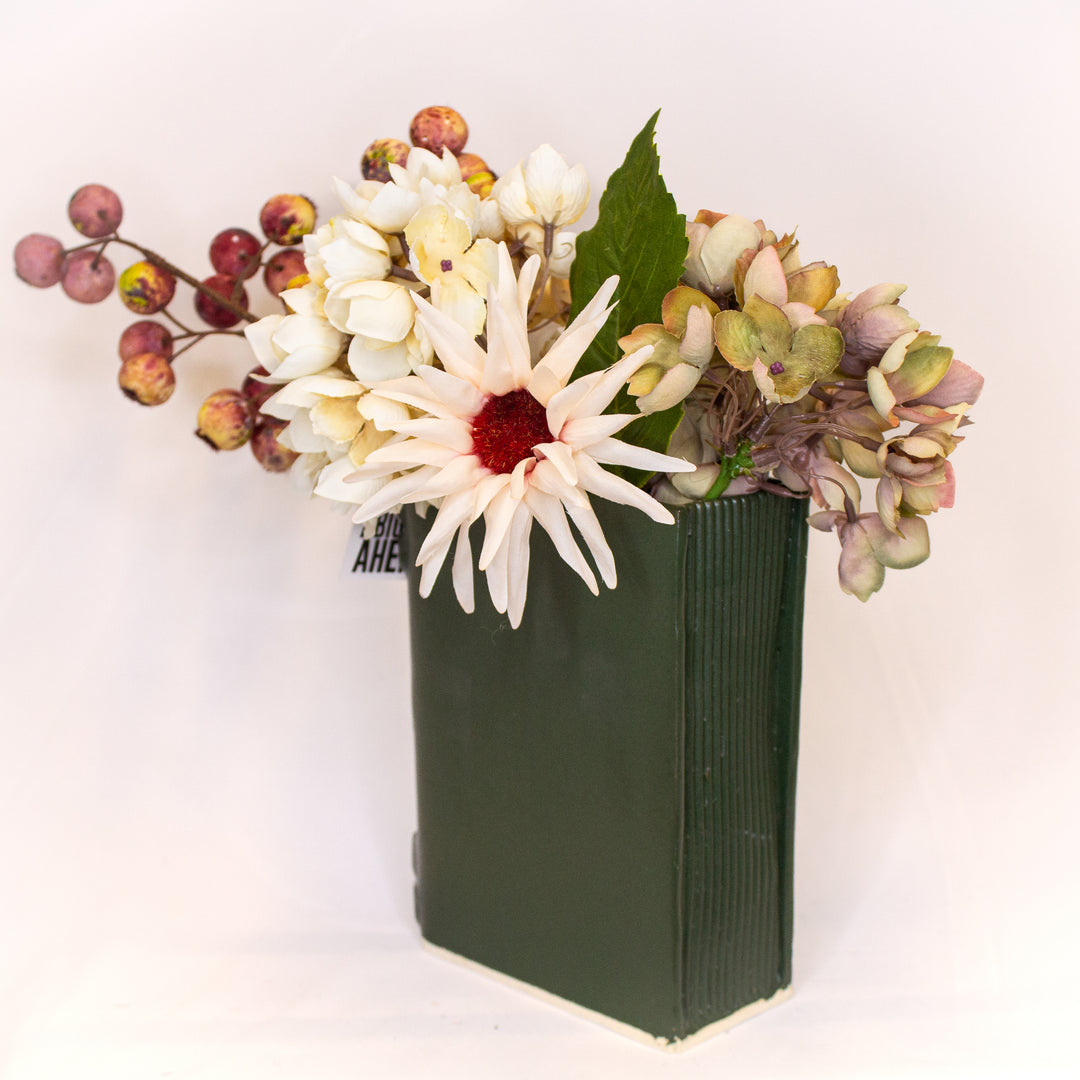 BLK Wheelhouse Ceramic Book Vases