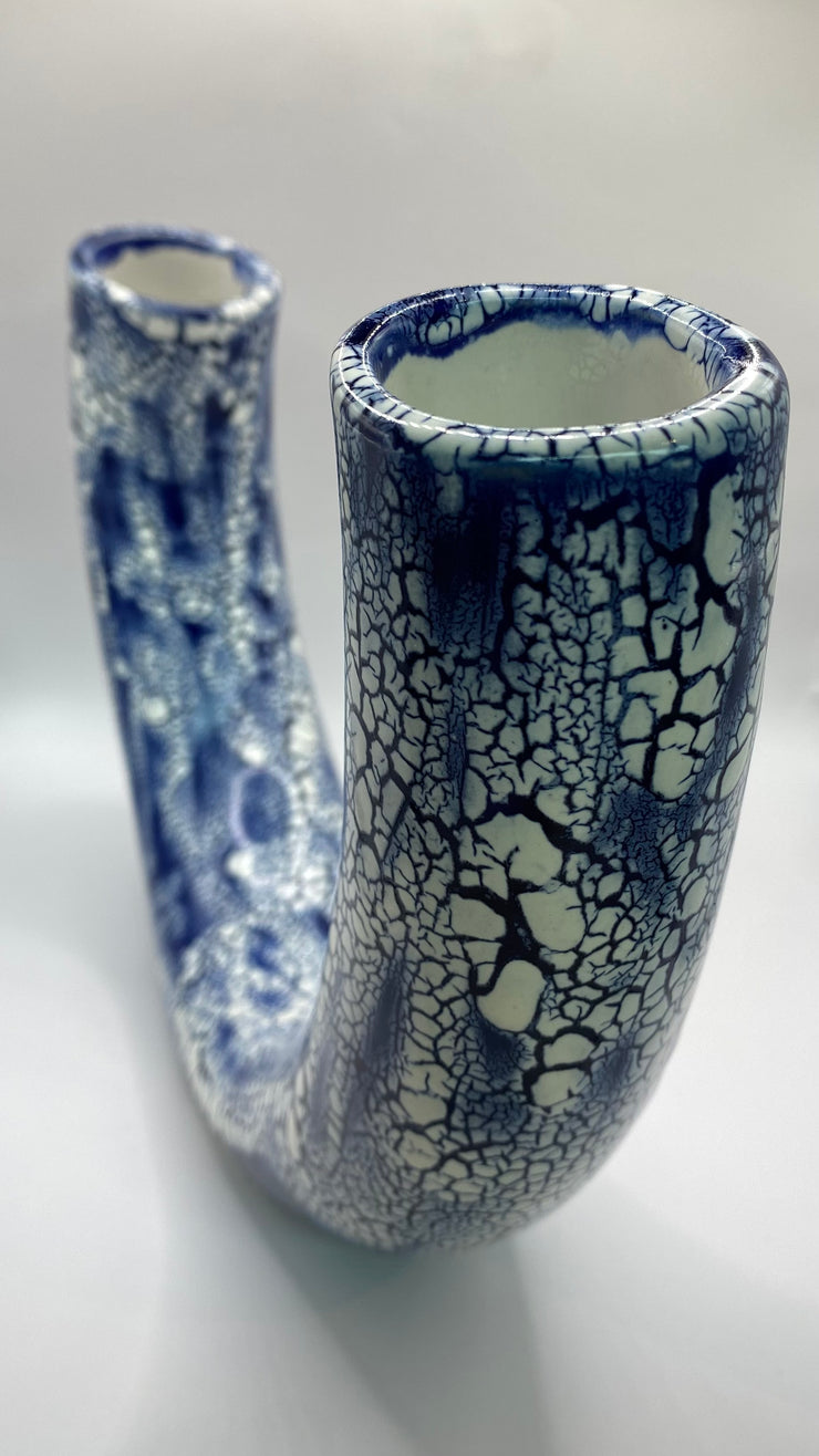 Large Crawl Tube Vase