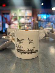 Pheasant Teacup Candle