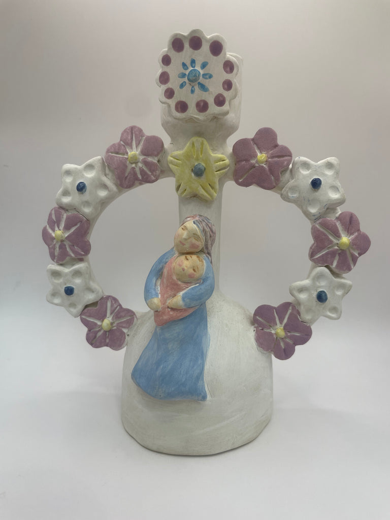 Mother Babe Candlestick holder
