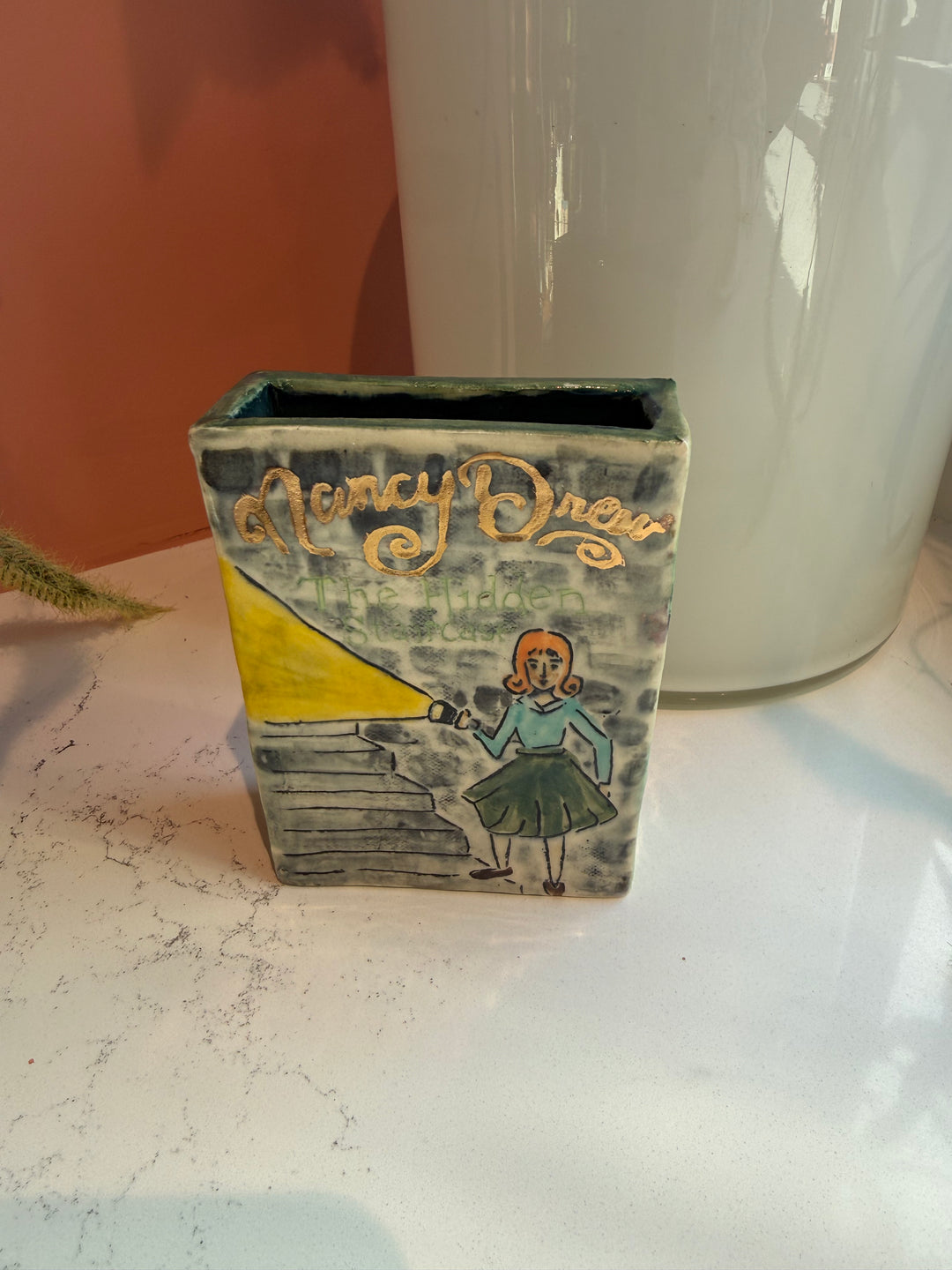Nancy Drew: The Hidden Staircase Book Vase