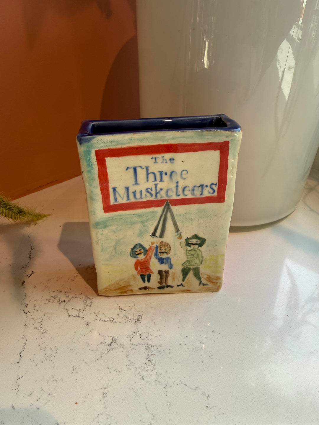 The Three Musketeers Book Vase
