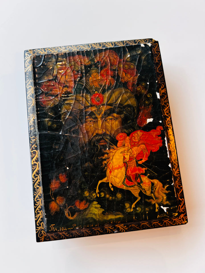 Vintage Russian Lacquer Box