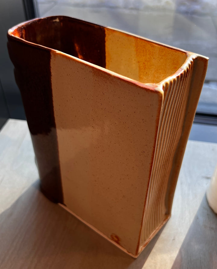 BLK Wheelhouse Ceramic Book Vases