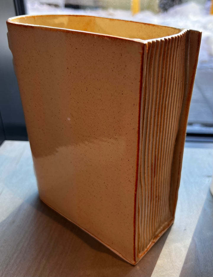 BLK Wheelhouse Ceramic Book Vases