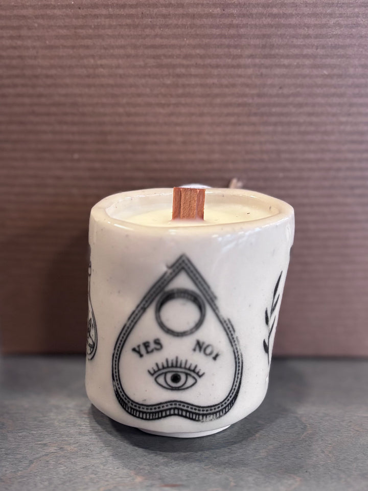 Ceramic Mini Tumbler Candle