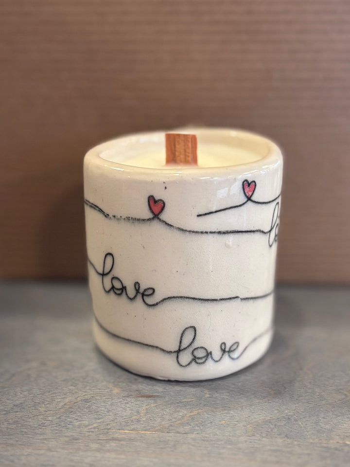 Ceramic Mini Tumbler Candle