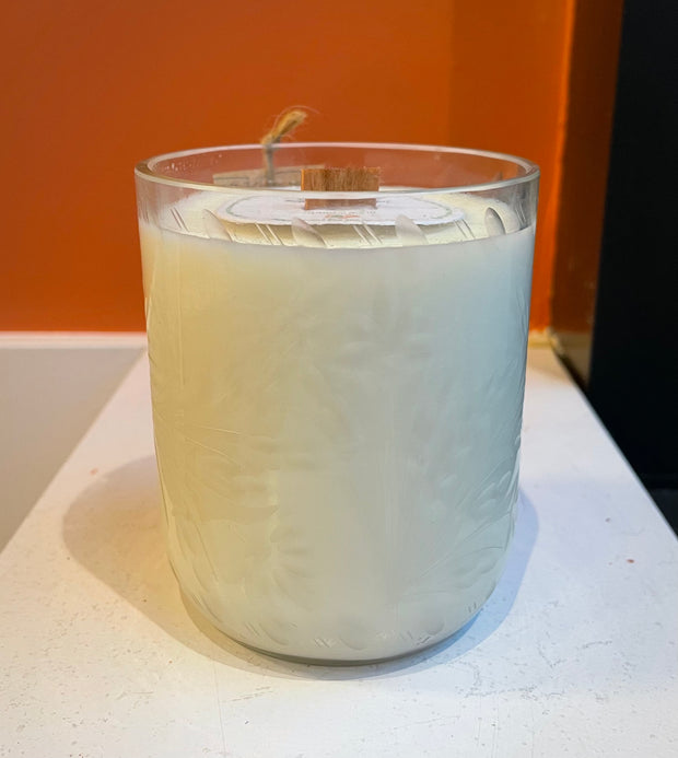 Glow to Grow Lavender Driftwood Candle