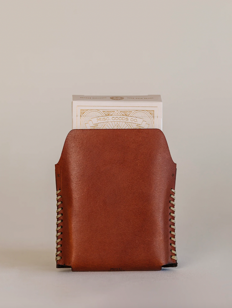 Leather Case for Deck of Playing Cards