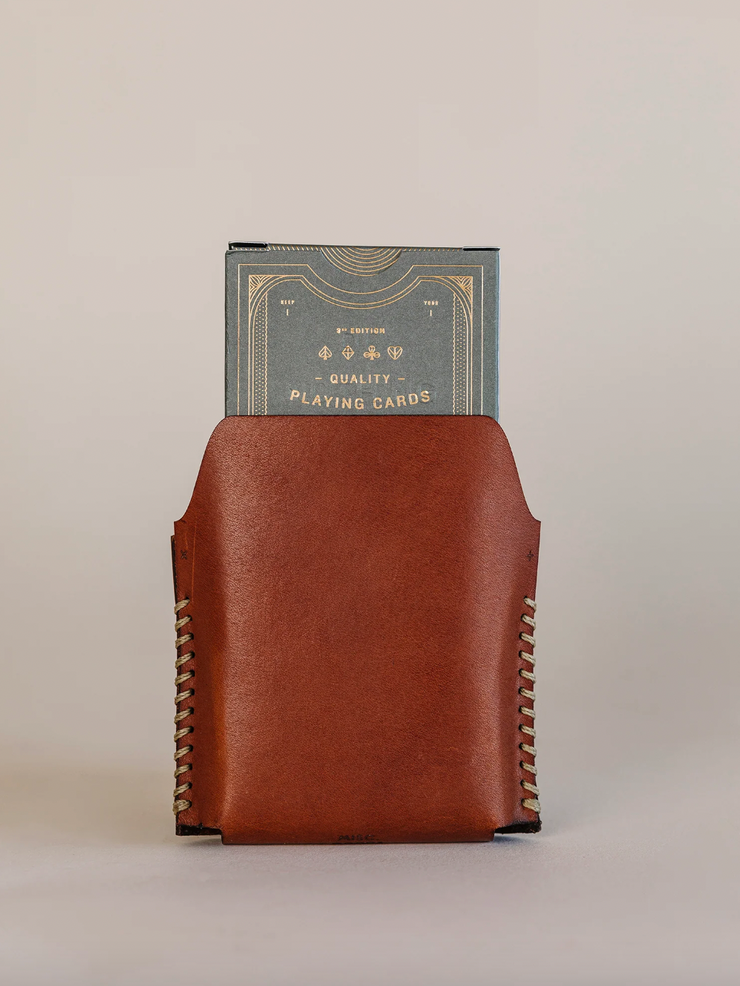 Leather Case for Deck of Playing Cards