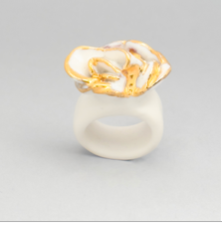 PORCELAIN ANNIVERSARY FLOWER RING