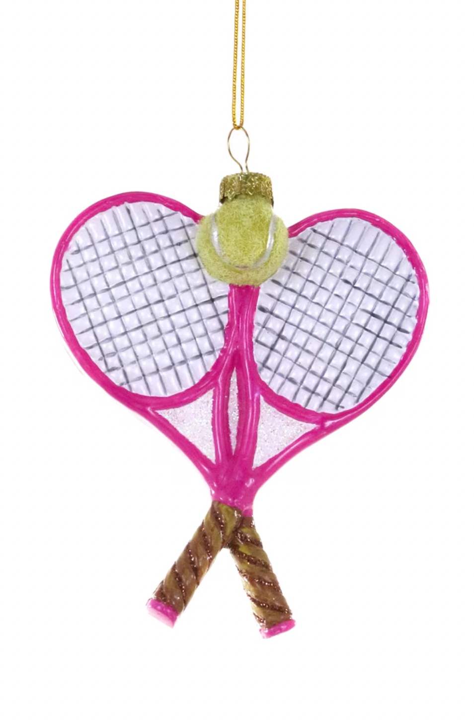 Duece Tennis Racket Ornament