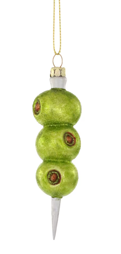 Cocktail Olives Ornament
