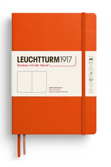 Leuchtturm1917 A5 Blank Notebooks