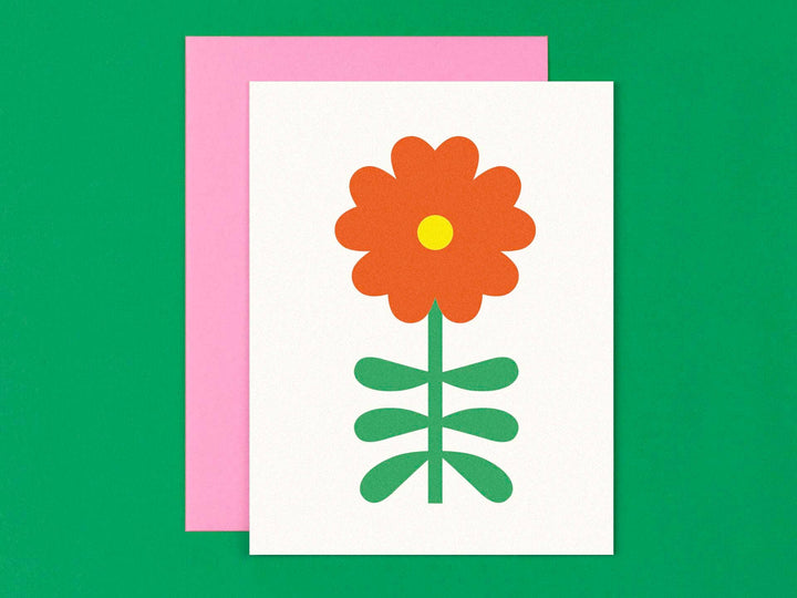 Flower Friend No. 1, Tilly Blank Card