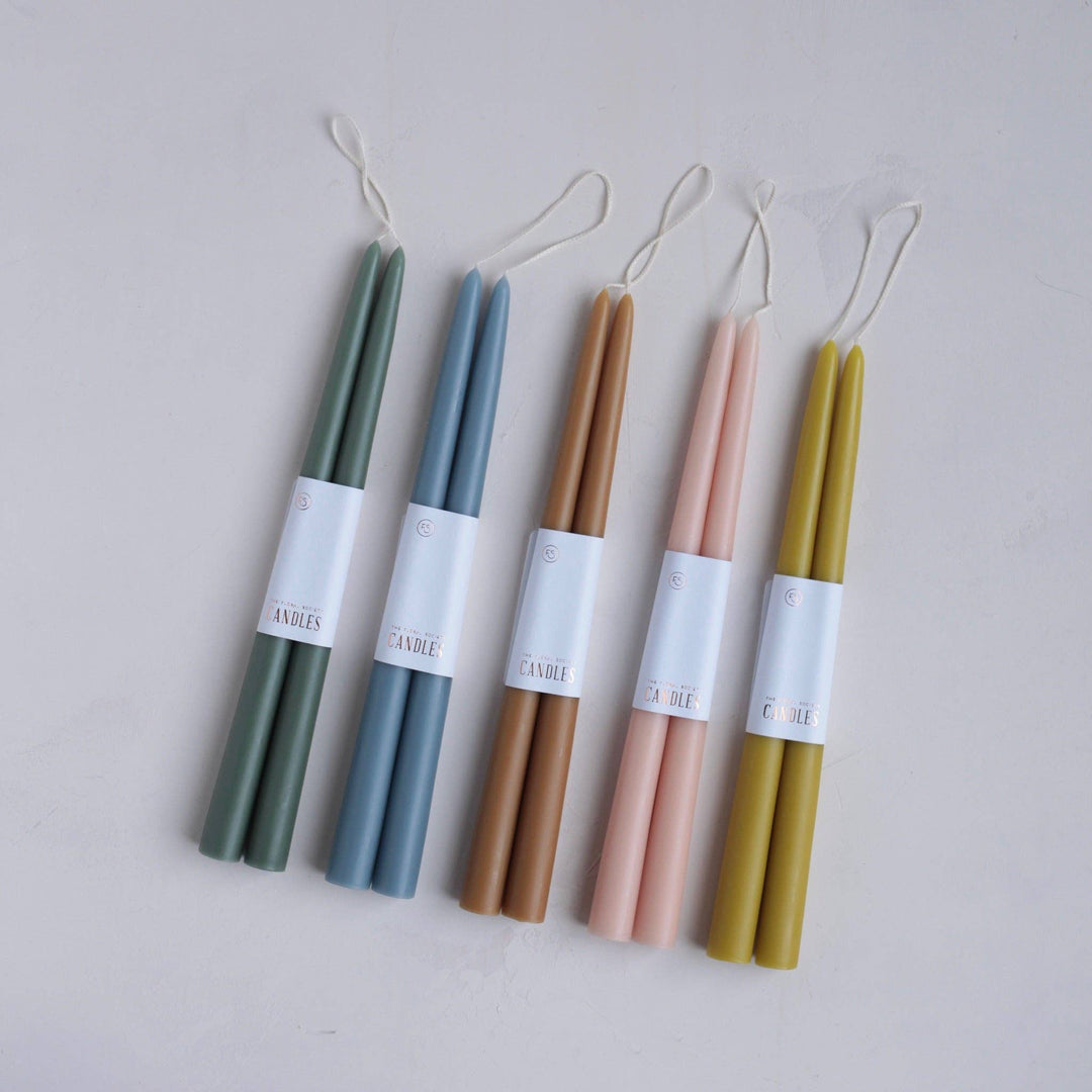 12" Dipped Taper Candles
