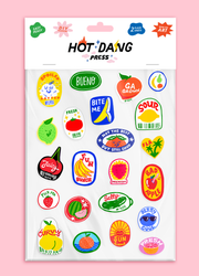 Produce Stickers Sheet Set