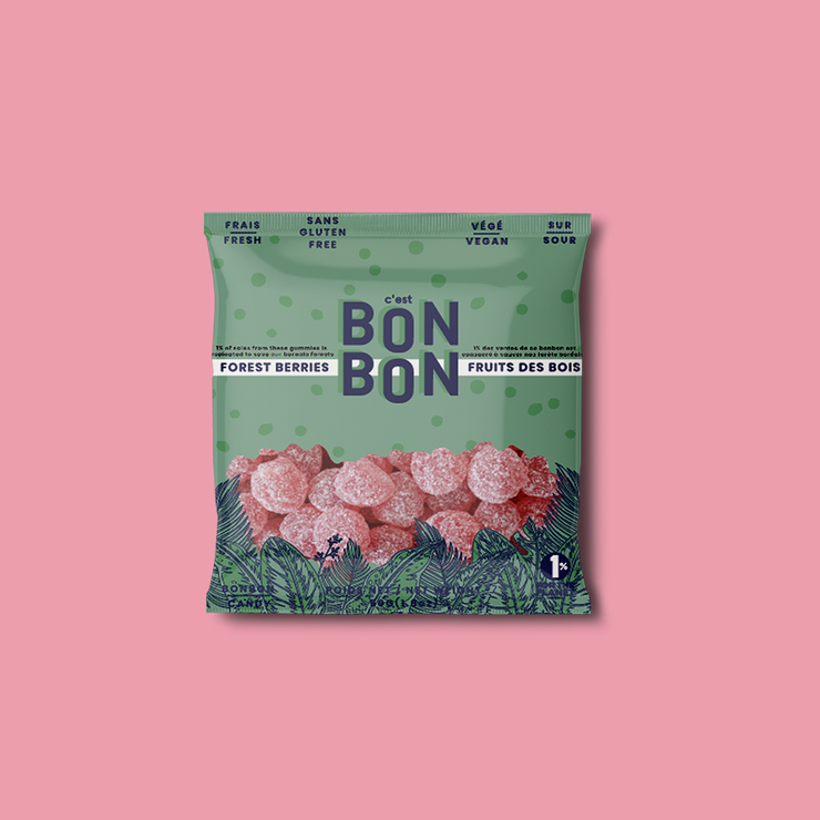Vegan Forest Berries Candies