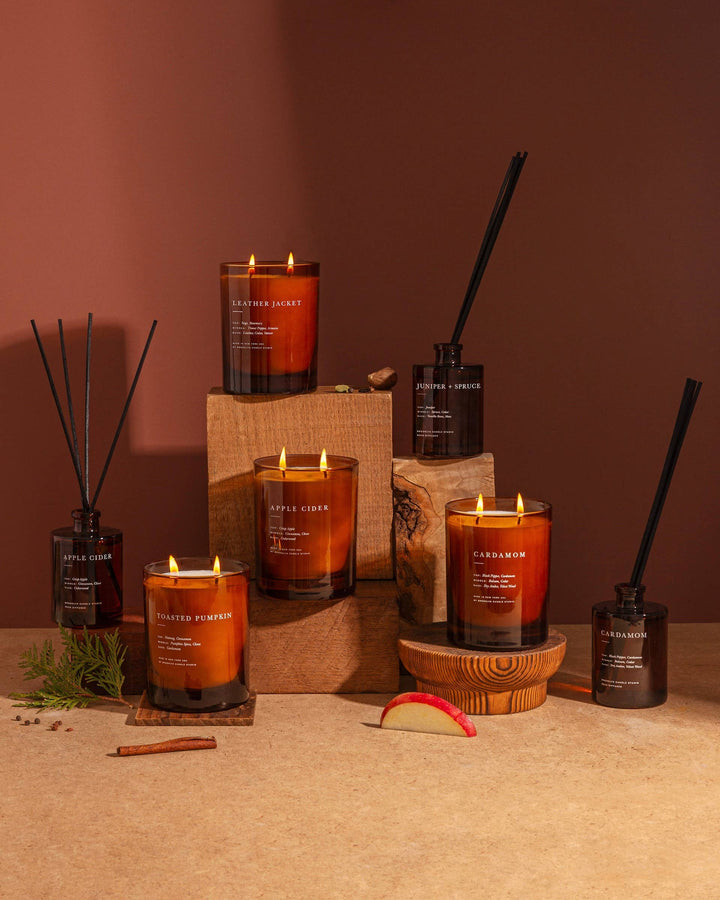 Leather Jacket 2-Wick Candle