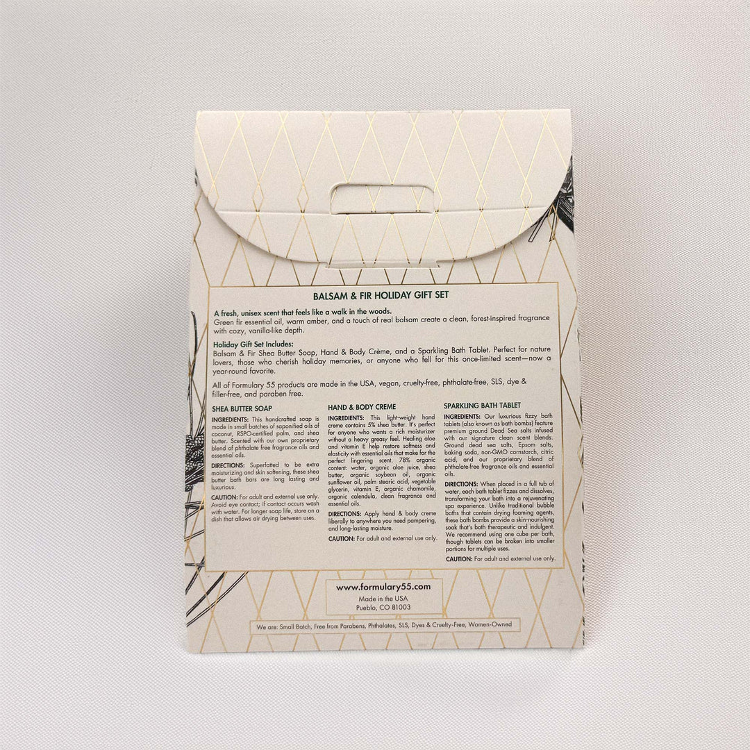 Balsam & Fir Christmas Gift Set