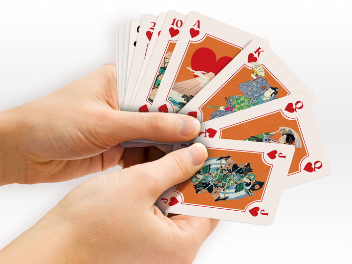 Playing Cards Japanese Prints by Mon Petit Art