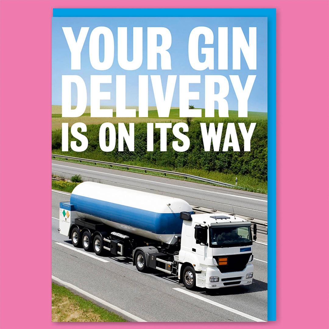 Your Gin Delivery Greeting Card
