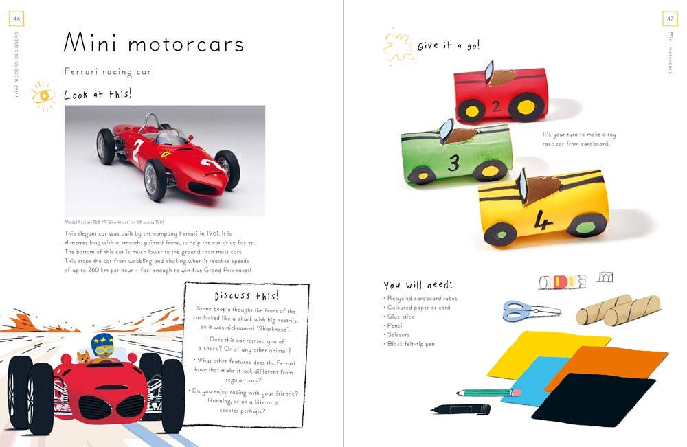 Mini Designers: 20 Projects Inspired by the Great Designers