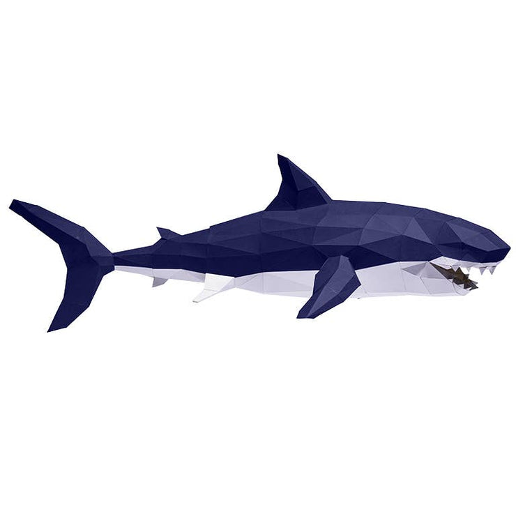 3D Shark Origami Model PaperCraft