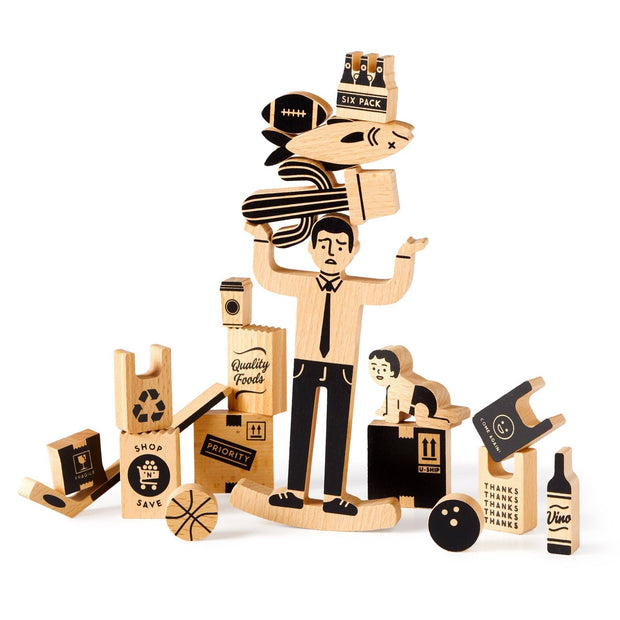 Brass Monkey One Trip Nick Wooden Balance Game