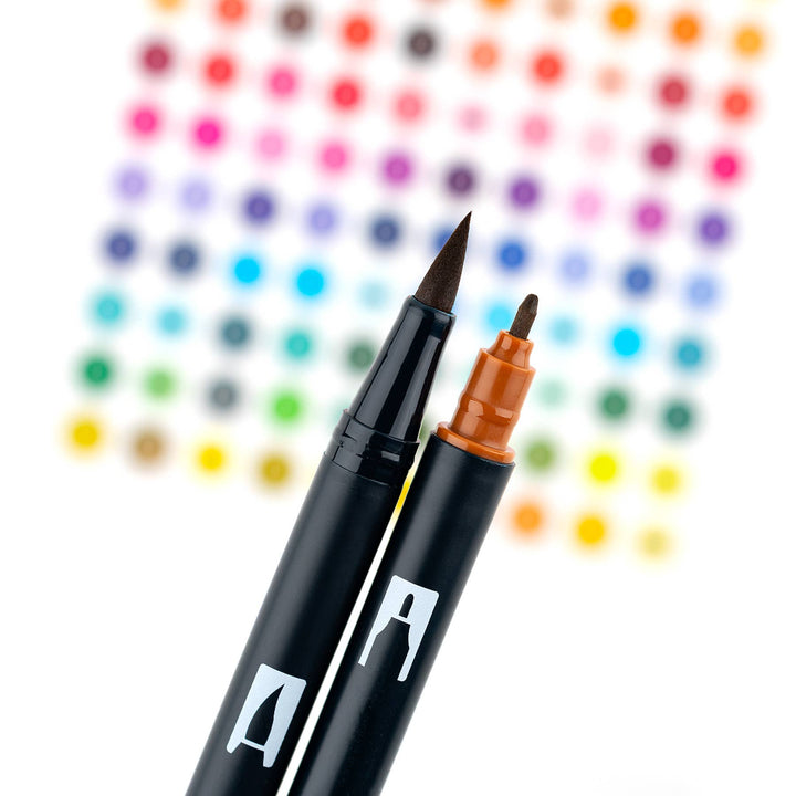 Dual Brush Markers: Coffee Break