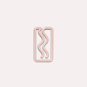 Mini Translucent Miami 3D Printed Bookmark: Multicolour