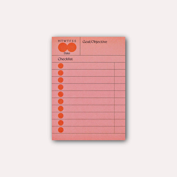 Hinoki Habit Checklist Sticky Notes