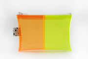 Orange & Yellow Vinyl Wallet