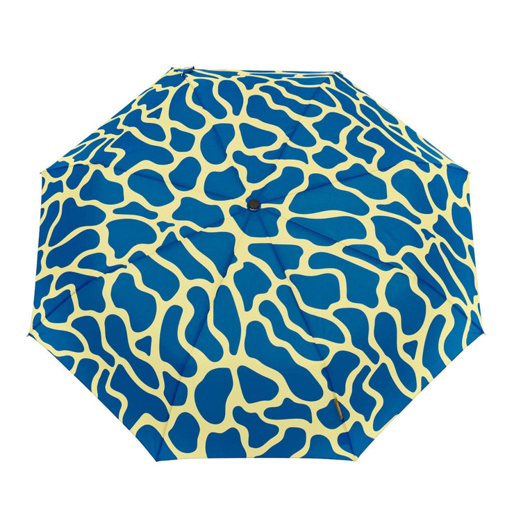The Daily - Blue Ripples Automatic Umbrella: Blue
