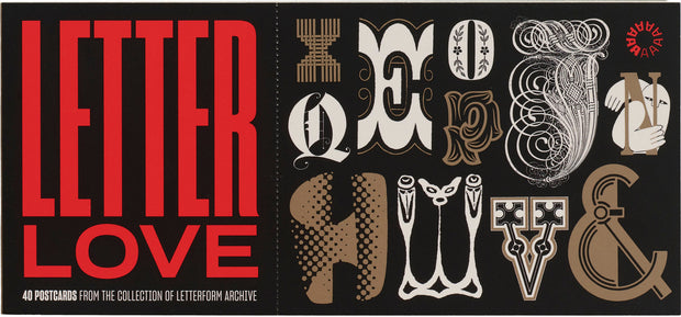 Letter Love: 40 Postcards from the Collection of Letterform Archive