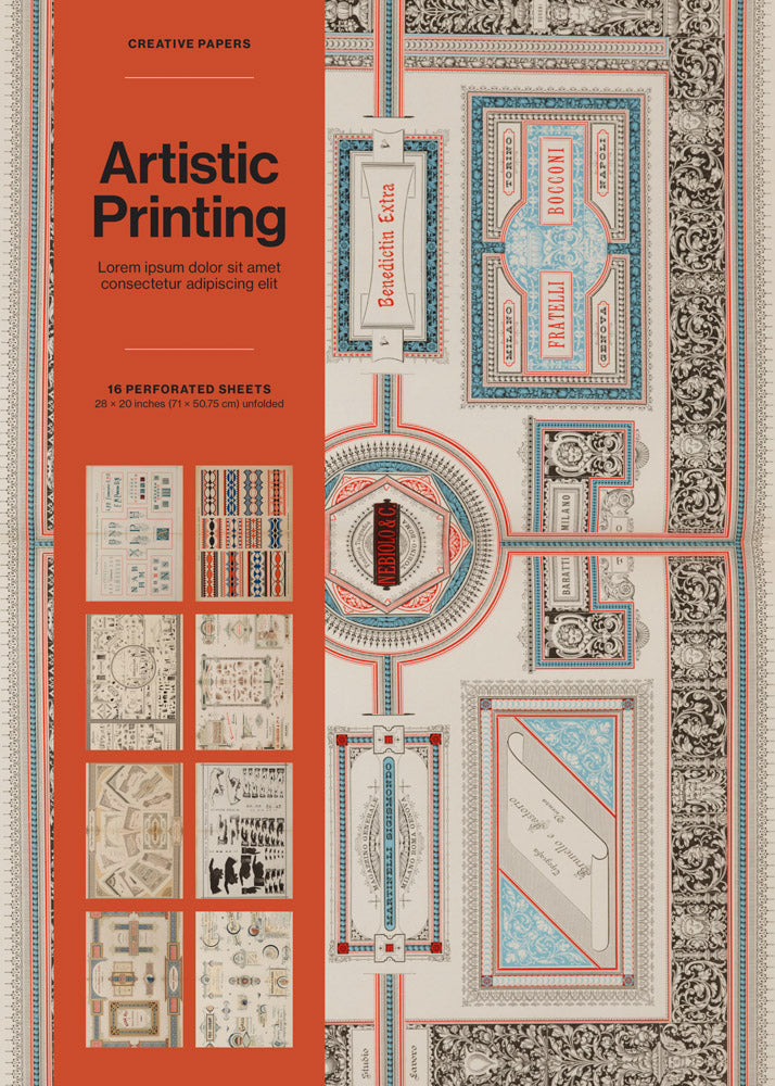 Artistic Printing Creative Papers