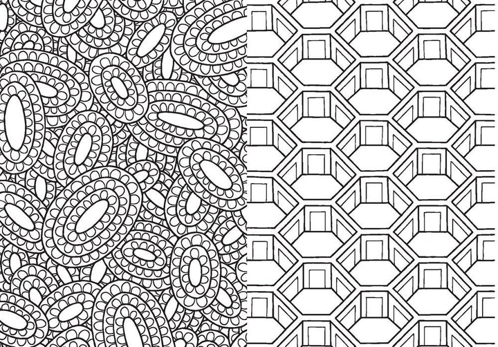 The Mindfulness Patterns Coloring Book
