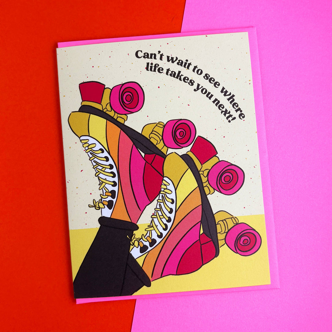 Graduation Skates Card
