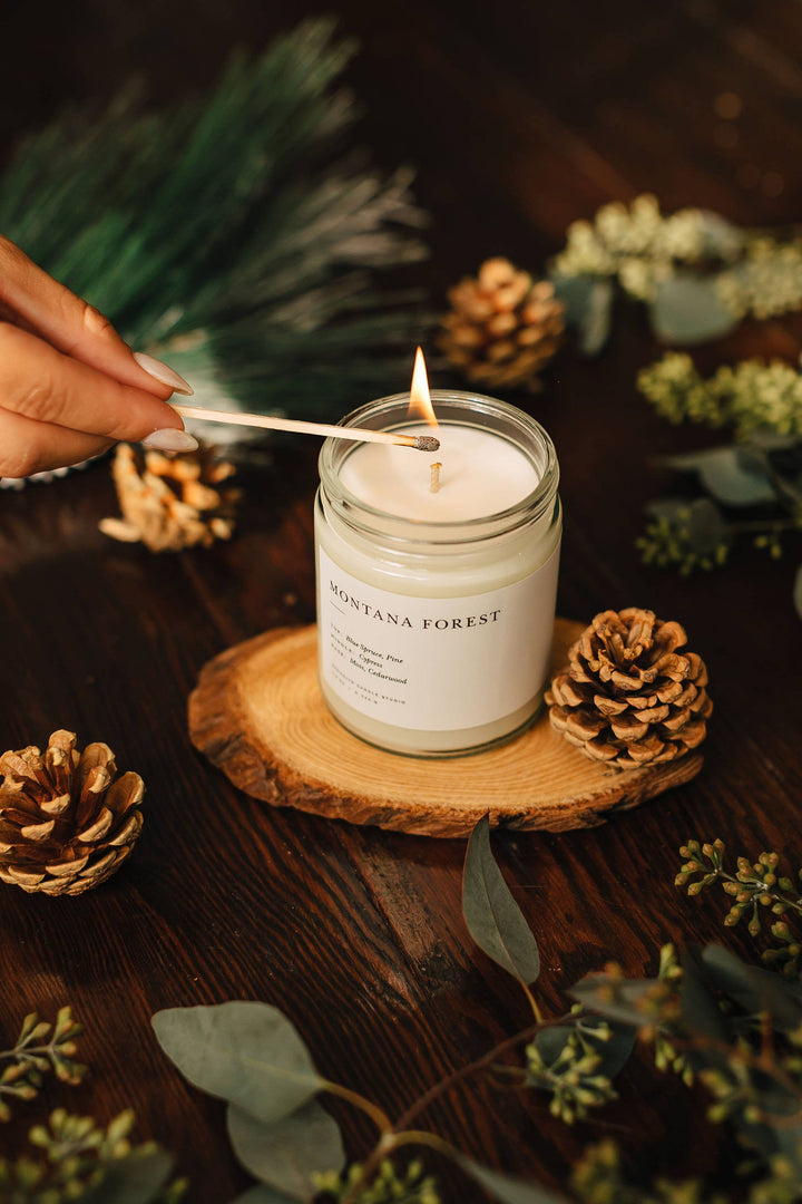 Montana Forest Jar Candle